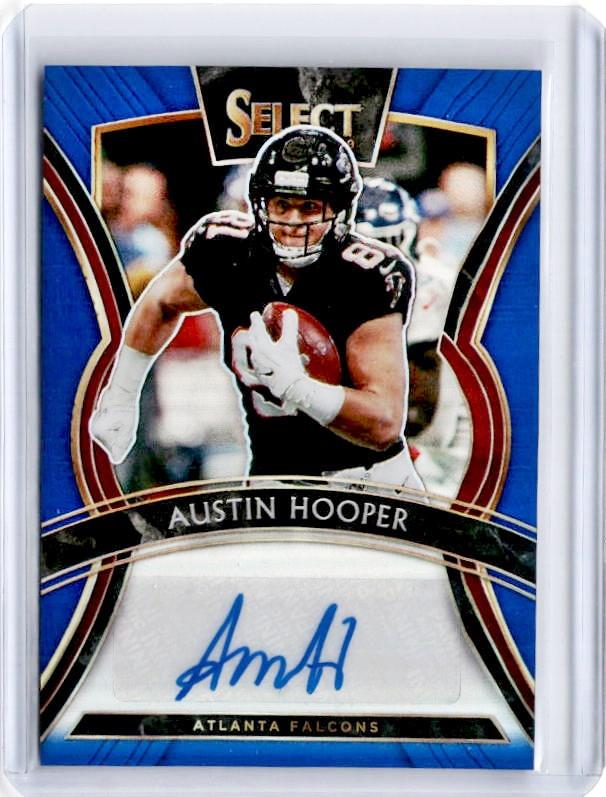 2019 Select AUSTIN HOOPER Blue Auto 1/99-Cherry Collectables