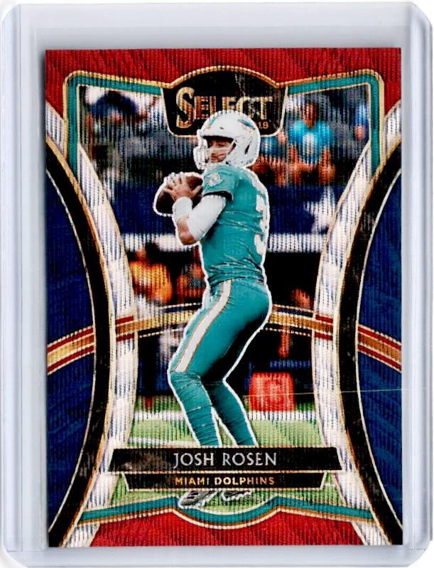 2019 Select JOSH ROSEN Tri Color Prizm 83/199 Premier-Cherry Collectables