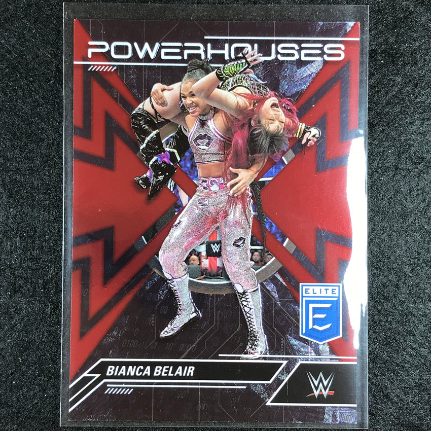 2023 Donruss Elite WWE Bianca Belair Powerhouses Red 59/99