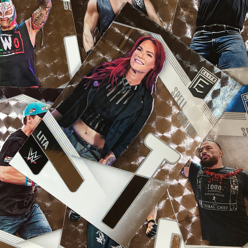 2023 Donruss Elite WWE Roman Reigns N Spellbound Base #5