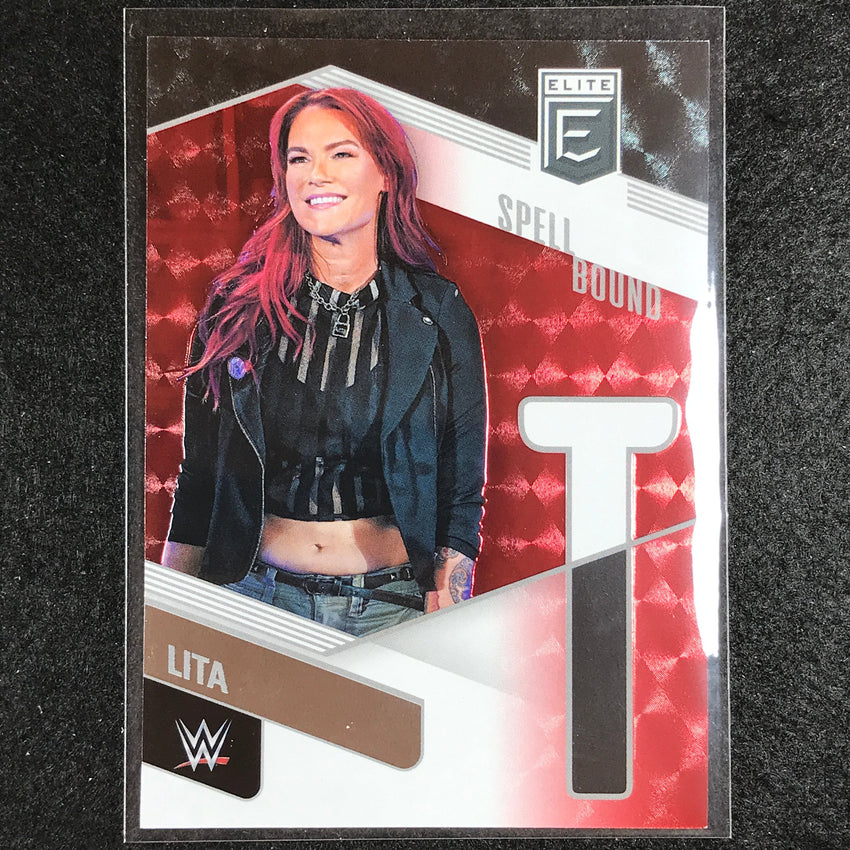 2023 Donruss Elite WWE Lita T Spell Bound Red 15/99