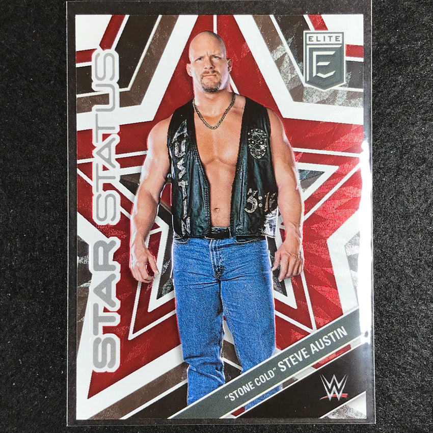 2023 Donruss Elite WWE Stone Cold Steve Austin Star Status Red 29/99