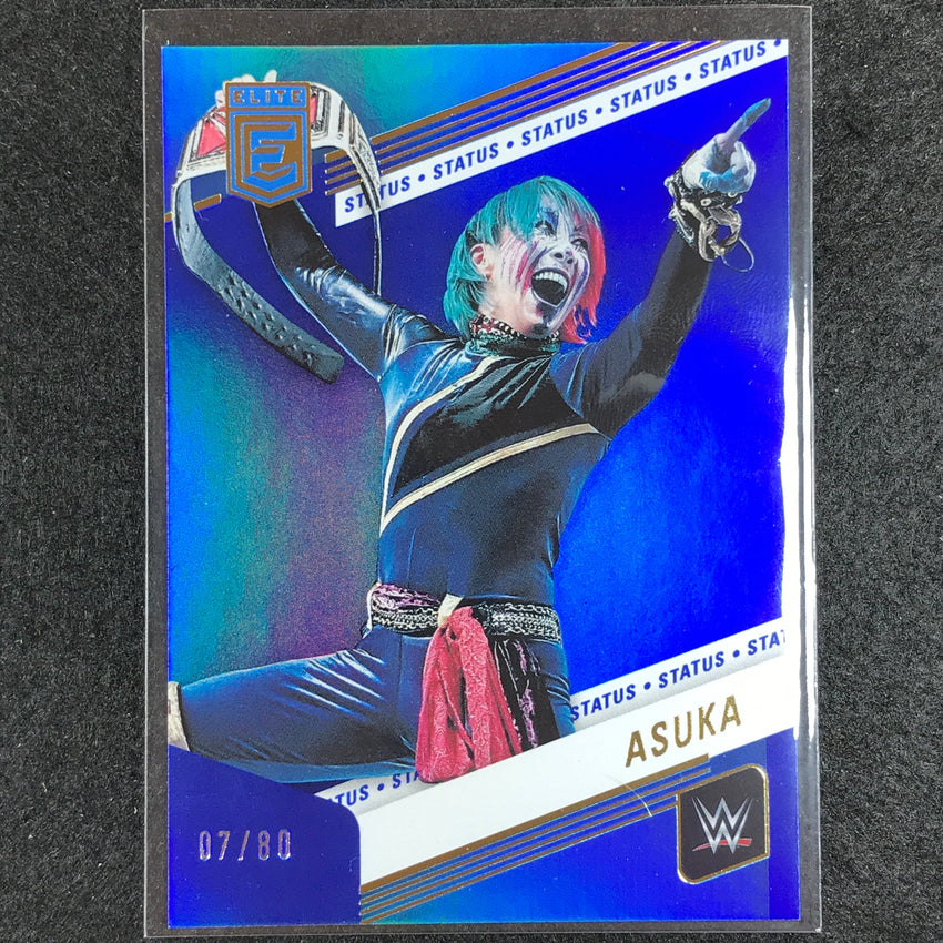 2023 Donruss Elite WWE Asuka Base Status 7/80 No 28