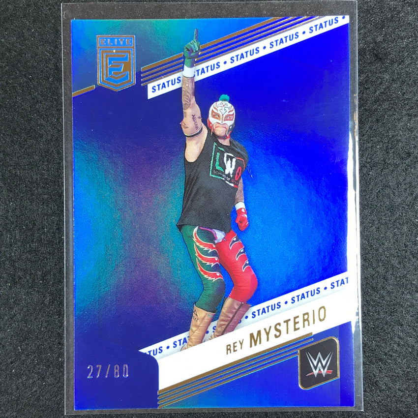 2023 Donruss Elite WWE Rey Mysterio Base Status 27/80 No 52
