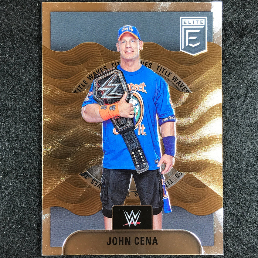 2023 Donruss Elite WWE John Cena Title Waves Base #1