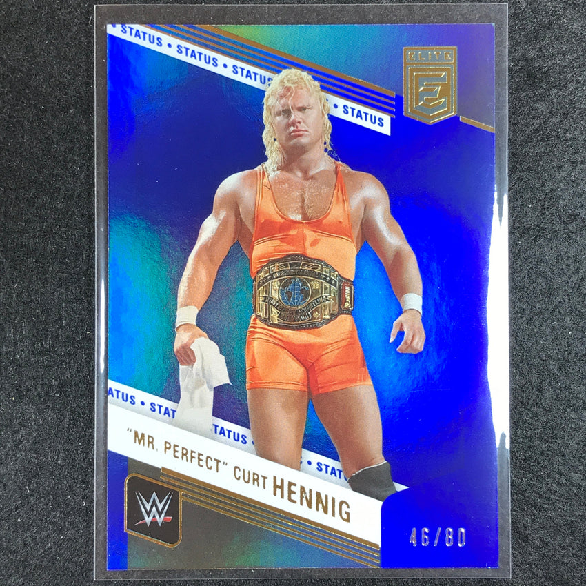 2023 Donruss Elite WWE Mr. Perfect Curt Hennig Legends Base Status 46/80 No 130