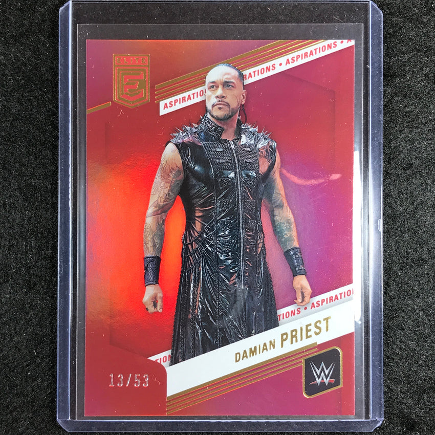 2023 Donruss Elite WWE Damian Priest Base Aspirations 13/53 No 10