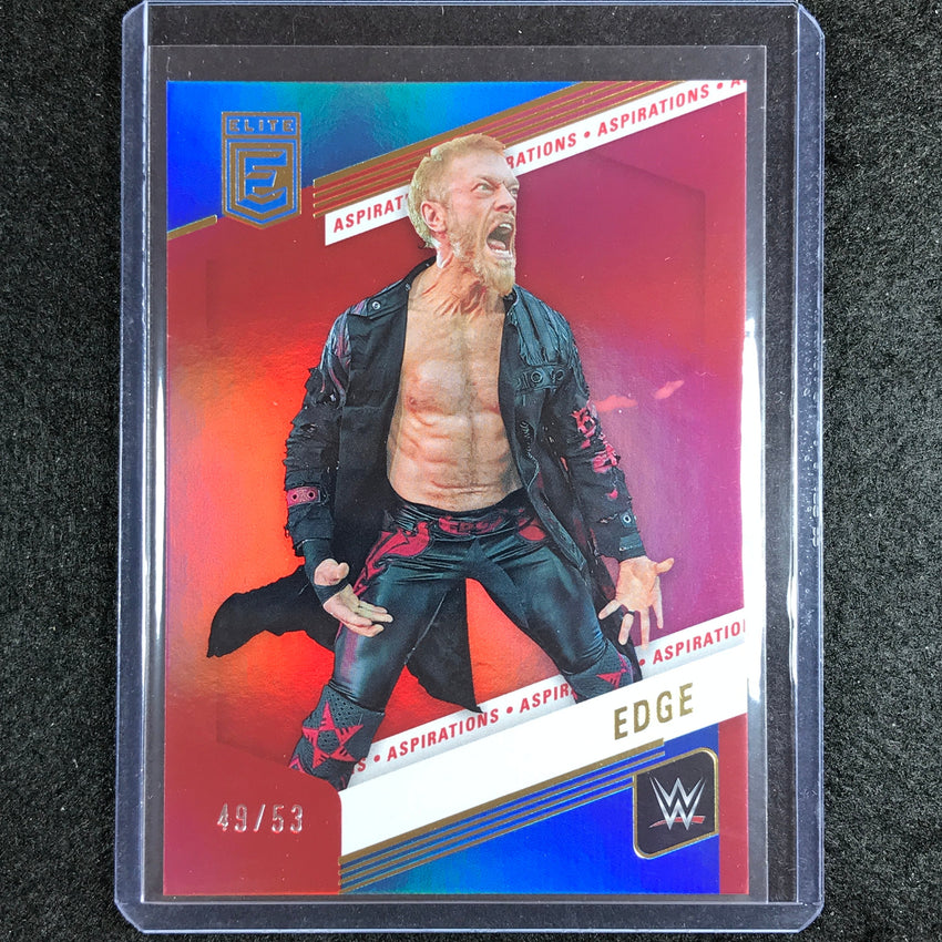 2023 Donruss Elite WWE Edge Base Aspirations 49/53 No 40