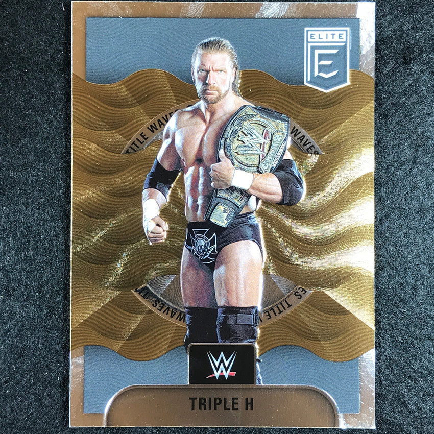 2023 Donruss Elite WWE Triple H Title Waves Base #3