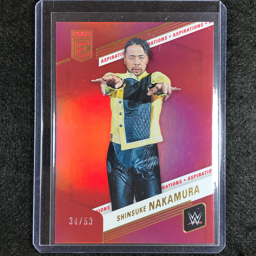 2023 Donruss Elite WWE Shinsuke Nakamura Base Aspirations 34/53 #49