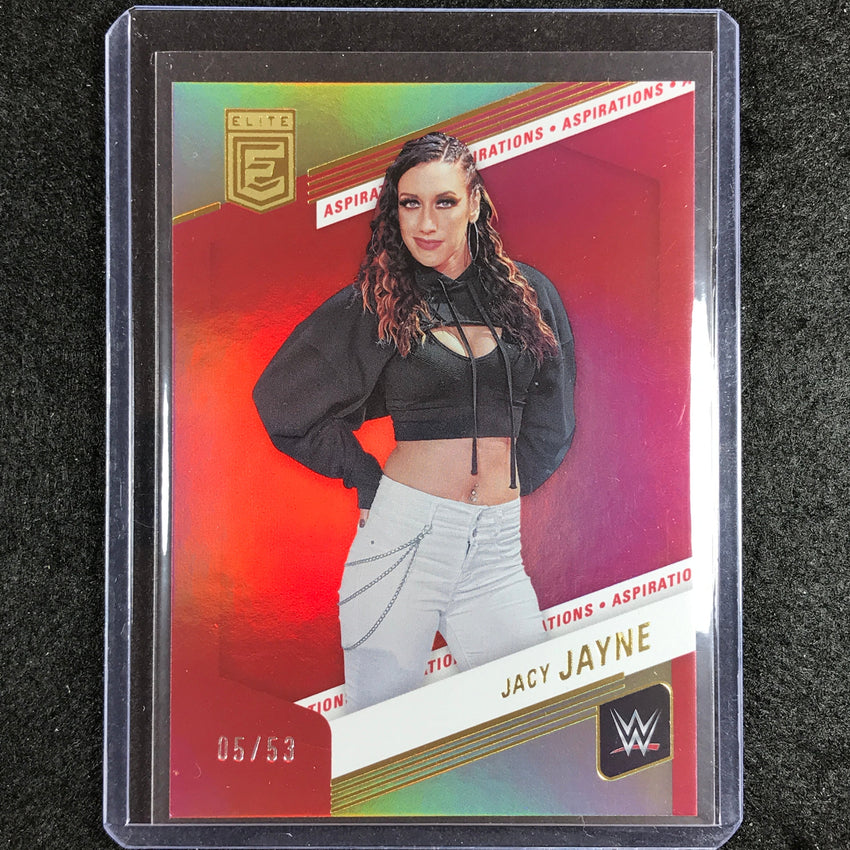 2023 Donruss Elite WWE Jacy Jayne Base Aspirations 5/53 #75