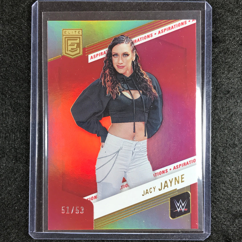 2023 Donruss Elite WWE Jacy Jayne Base Aspirations 51/53 #75