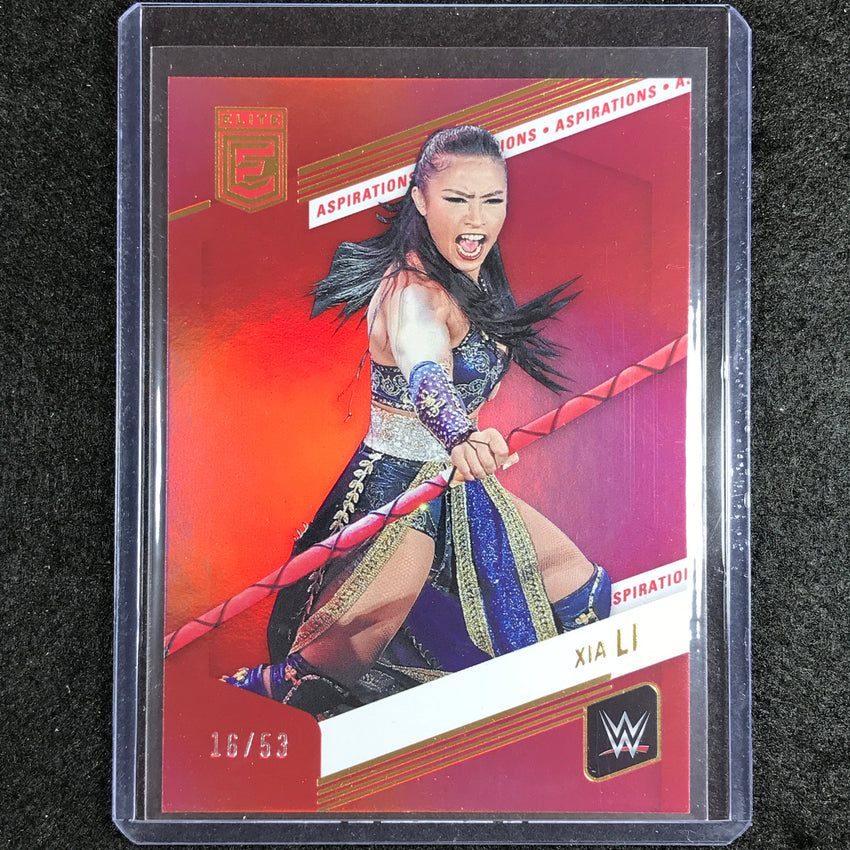 2023 Donruss Elite WWE Xia Li Base Aspirations 16/53 No 93