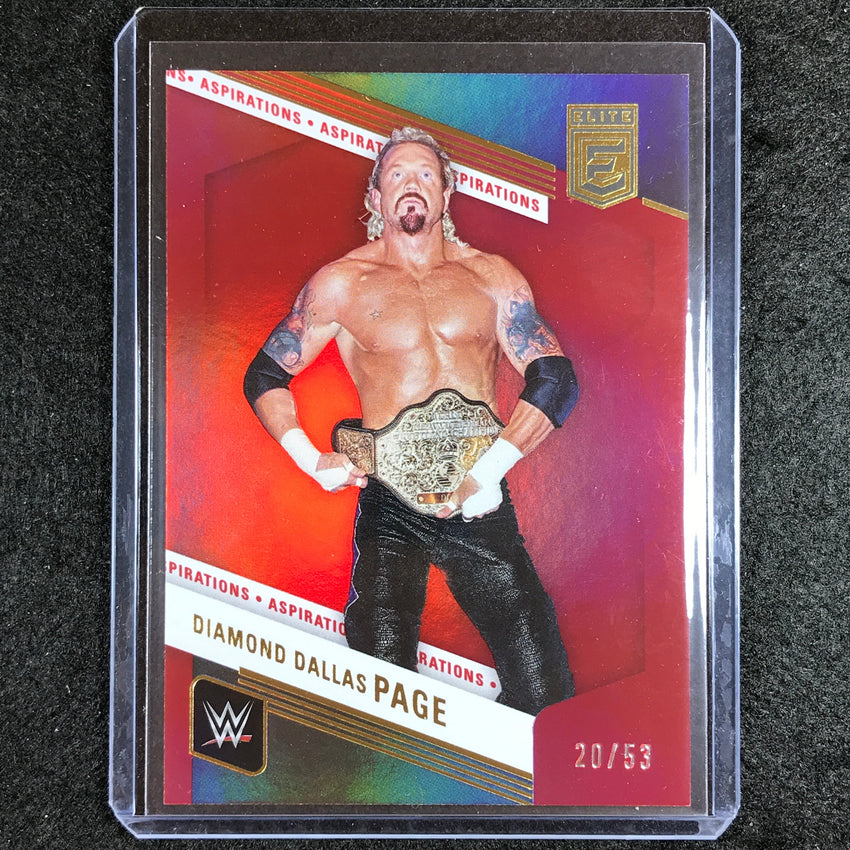 2023 Donruss Elite WWE Diamond Dallas Page Legends Base Aspirations 20/53 No 145