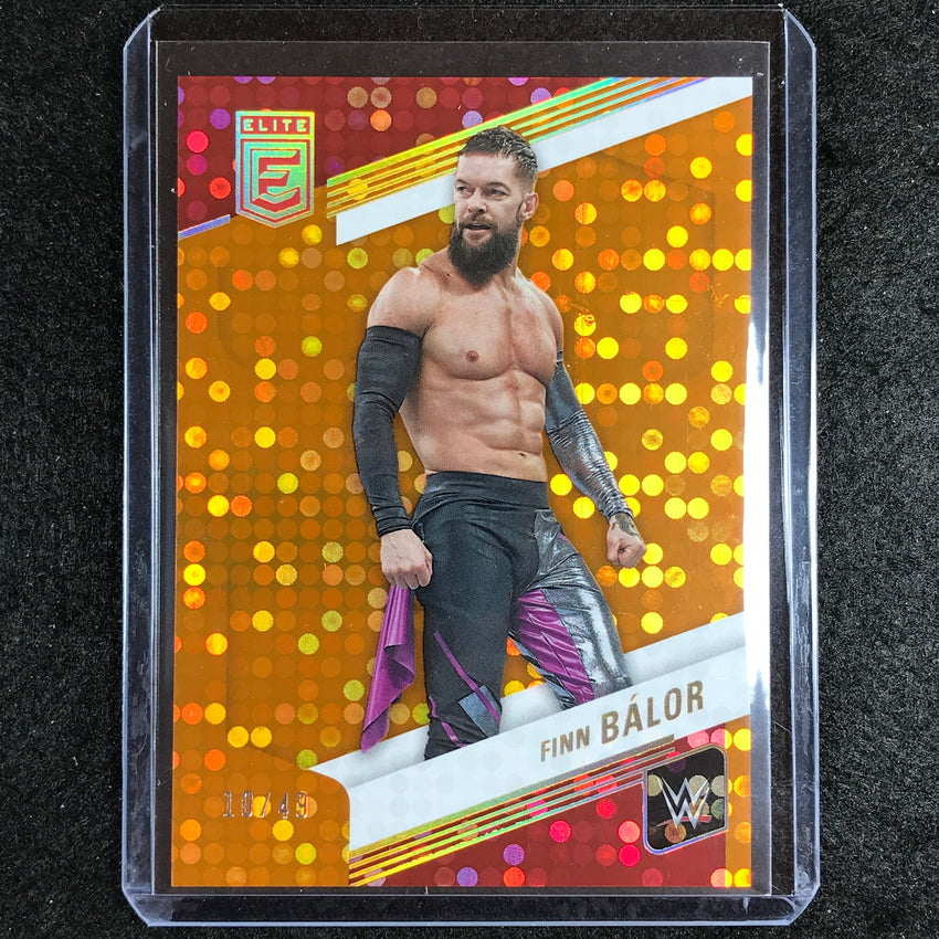 2023 Donruss Elite WWE Finn Balor Base Orange 10/49 No 50