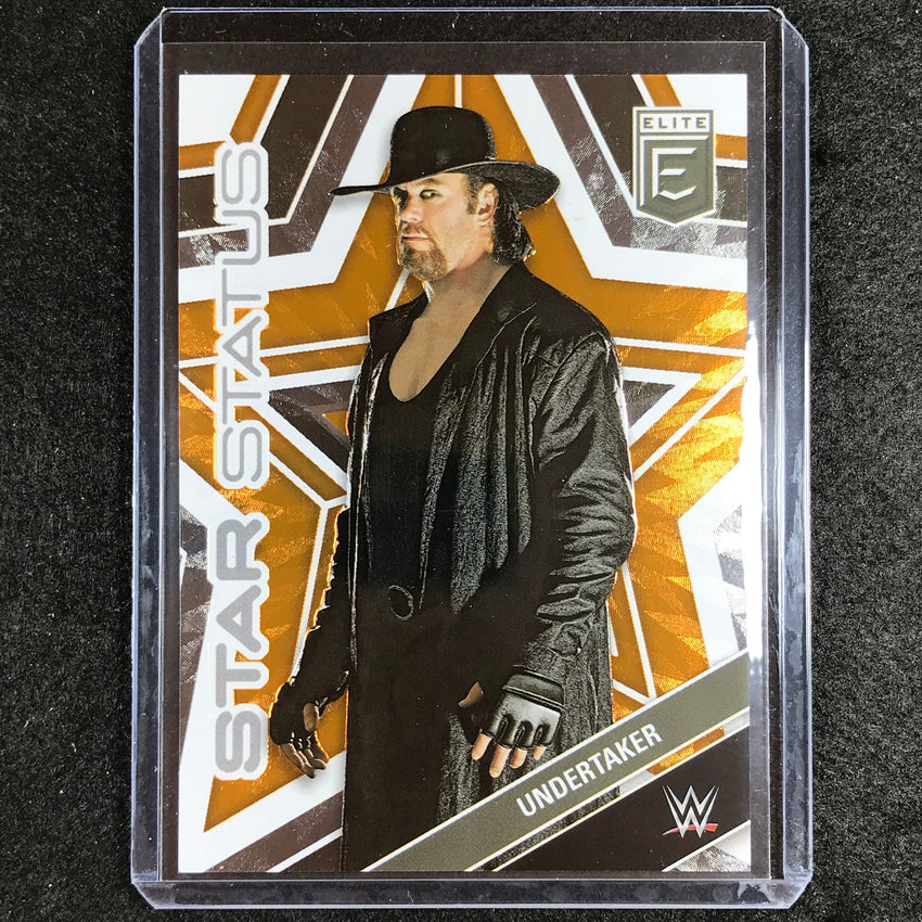 2023 Donruss Elite WWE UNDERTAKER Star Status Orange 22/49