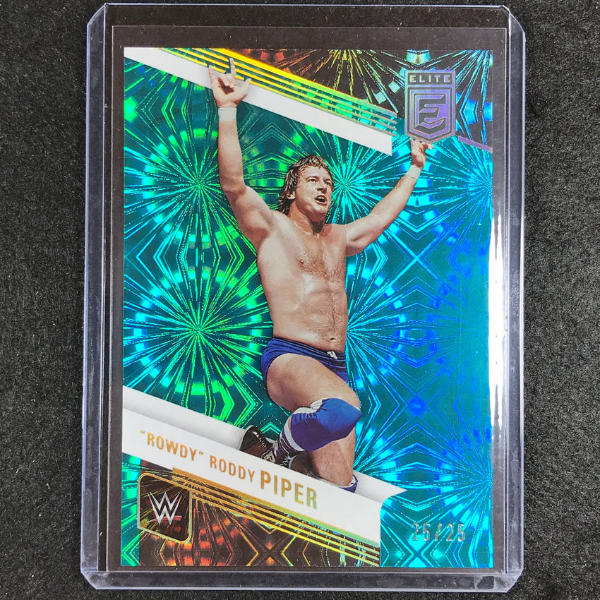 2023 Donruss Elite WWE Rowdy Roddy Piper Legends Base Teal 25/25