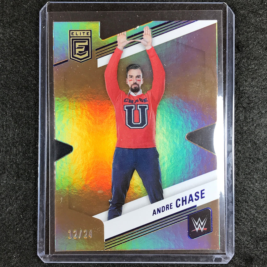 2023 Donruss Elite WWE Andre Chase Base Aspirations Die-cut 12/24
