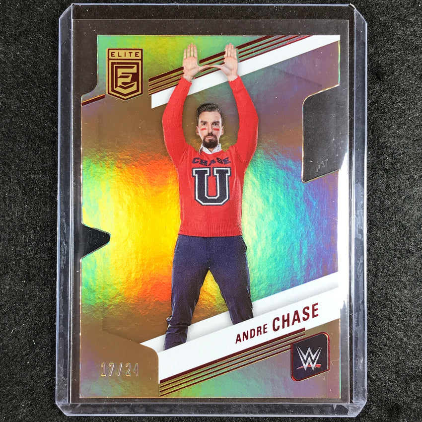 2023 Donruss Elite WWE Andre Chase Base Aspirations Die-cut 17/24