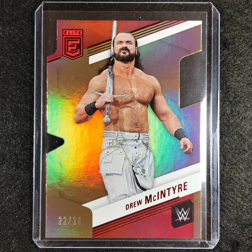 2023 Donruss Elite WWE Drew Mcintyre Base Aspirations Die-cut 22/24