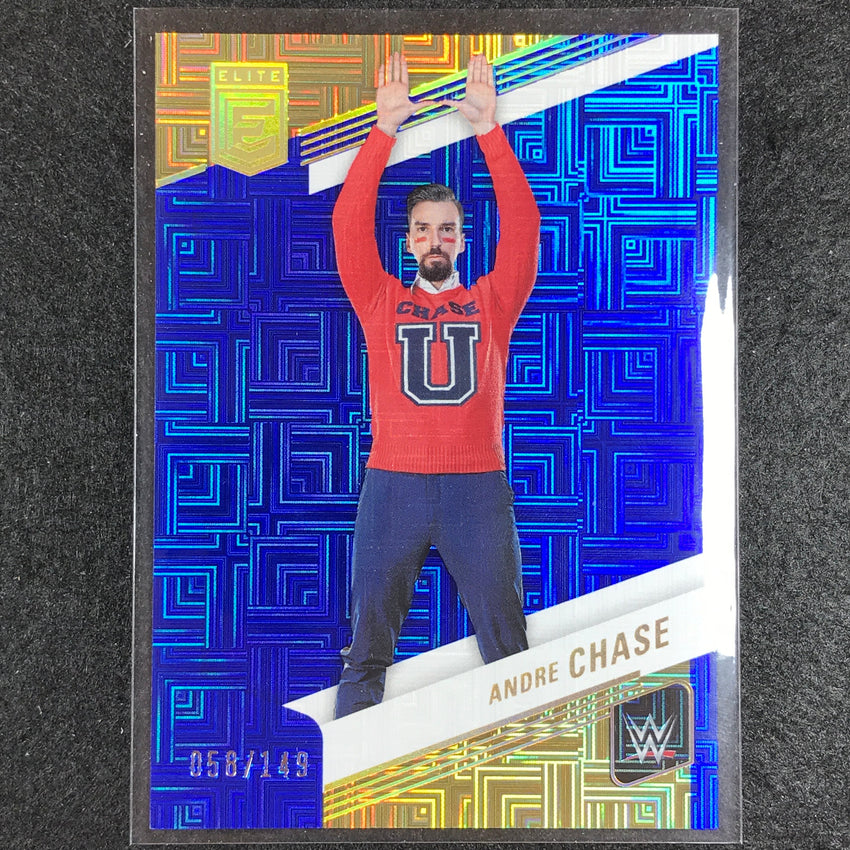 2023 Donruss Elite WWE Andre Chase Base Blue 58/149 #4
