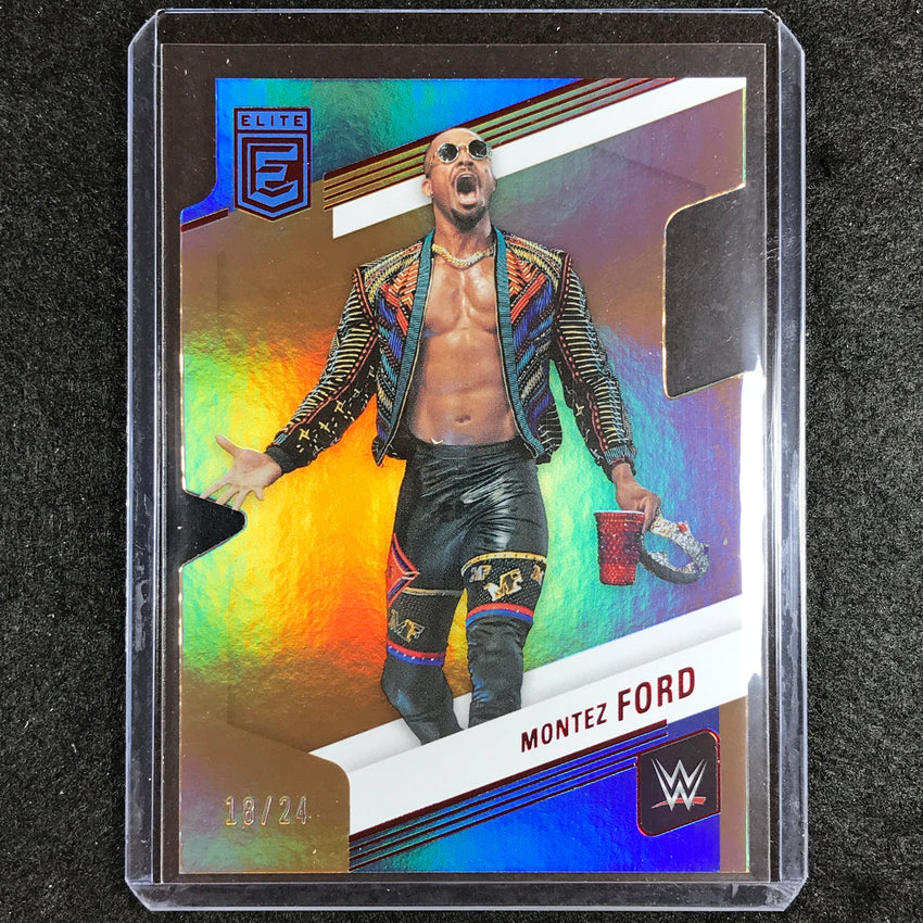 2023 Donruss Elite WWE Montez Ford Base Aspirations Die-cut 18/24