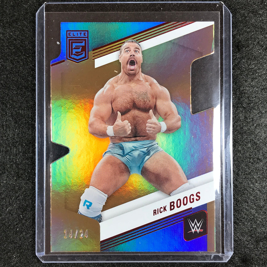 2023 Donruss Elite WWE Rick Boogs Base Aspirations Die-cut 14/24