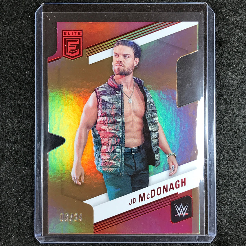 2023 Donruss Elite WWE Jd Mcdonagh Base Aspirations Die-cut 6/24