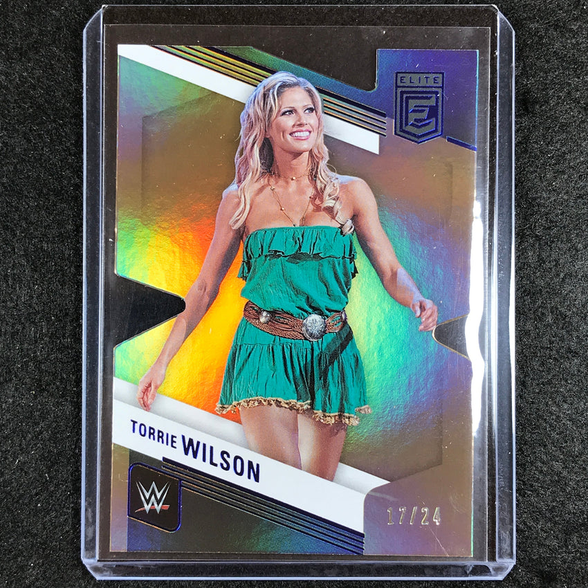 2023 Donruss Elite WWE Torrie Wilson Legends Base Aspirations Die-cut 17/24