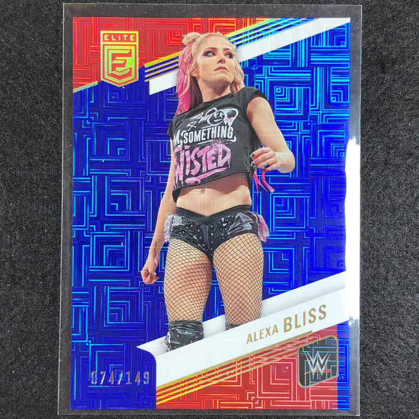 2023 Donruss Elite WWE Alexa Bliss Base Blue 74/149 No 6