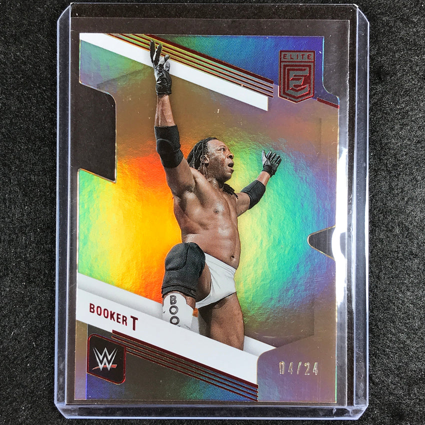 2023 Donruss Elite WWE Booker T Legends Base Aspirations Die-cut 4/24