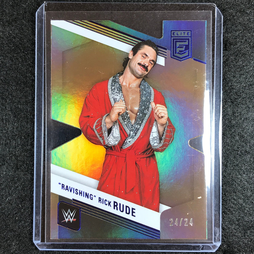 2023 Donruss Elite WWE Ravishing Rick Rude Base Aspirations Die-cut 24/24