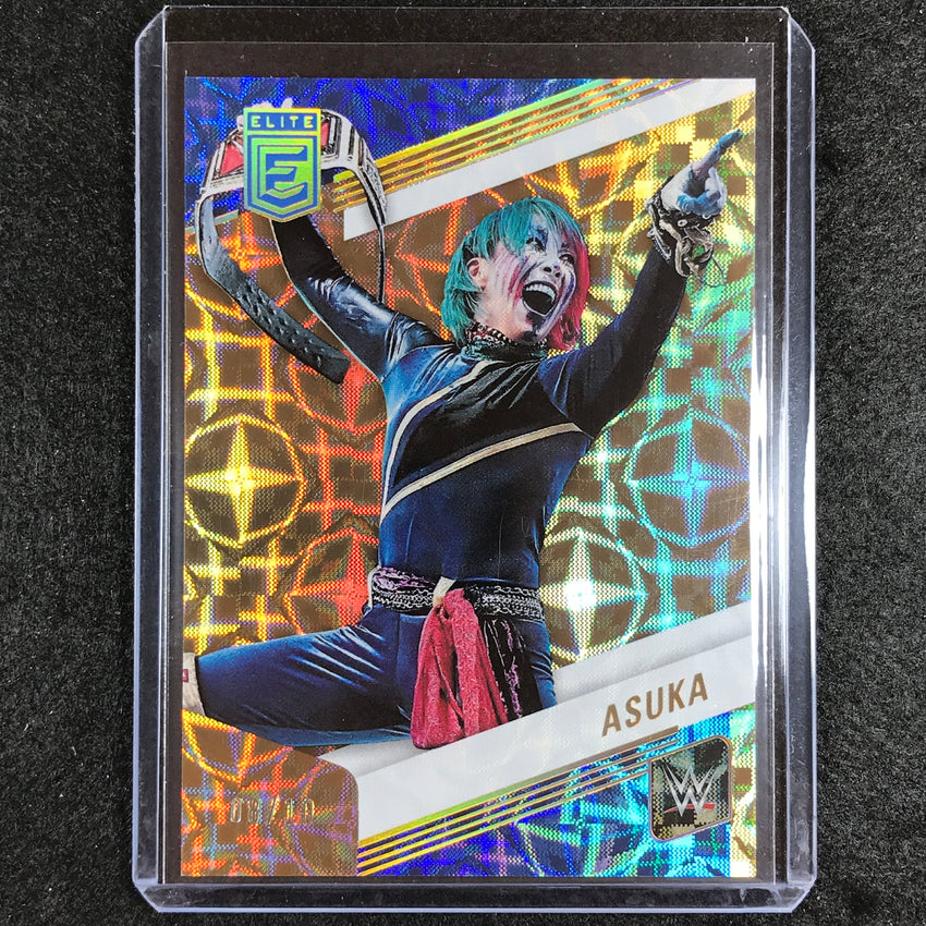 2023 Donruss Elite WWE Asuka Base Gold 8/10