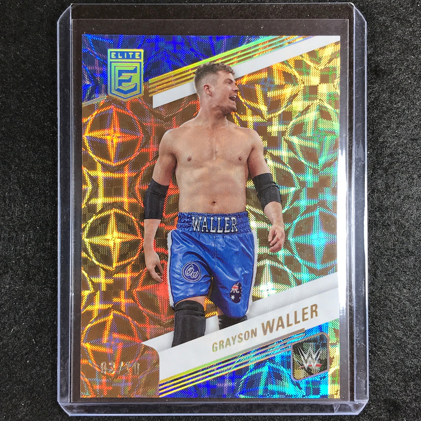 2023 Donruss Elite WWE Grayson Waller Base Gold 3/10