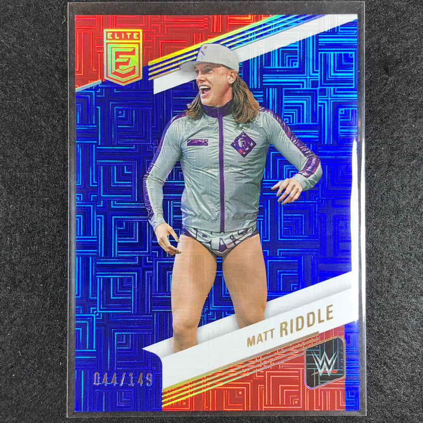 2023 Donruss Elite WWE Matt Riddle Base Blue 44/149 #12