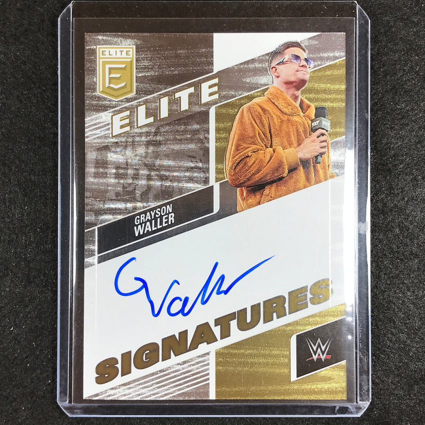 2023 Donruss Elite WWE Grayson Waller Elite Signatures Auto No Gwl
