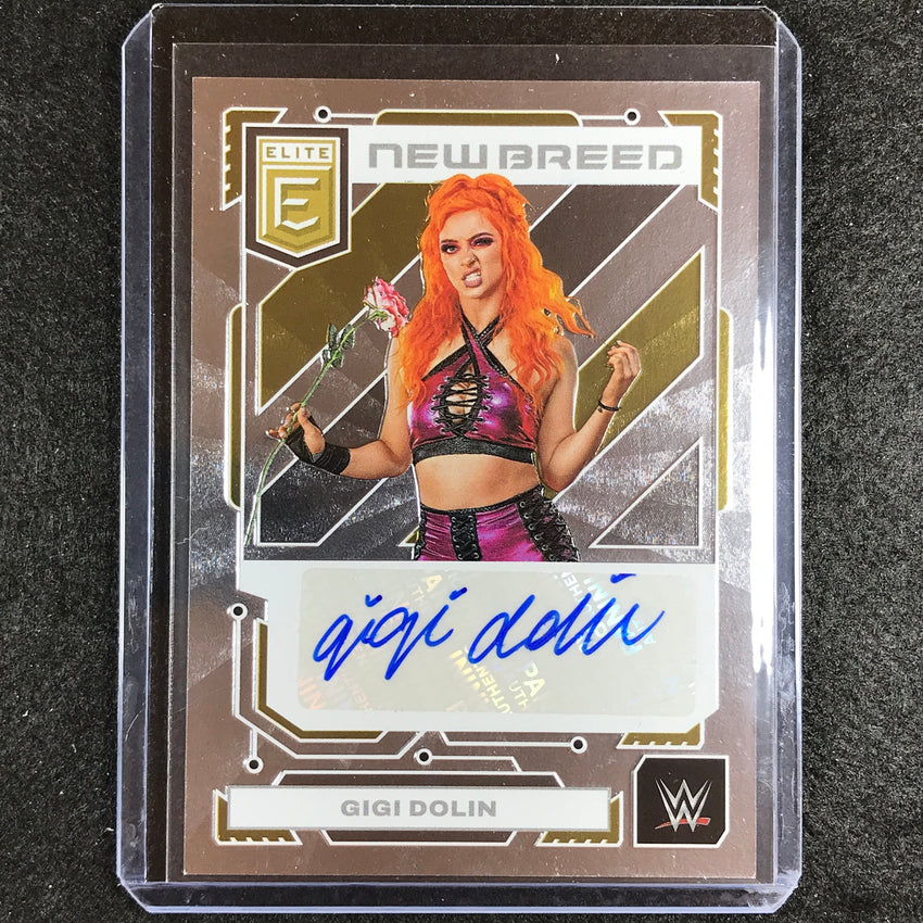 2023 Donruss Elite WWE Gigi Dolin New Breed Auto No Ggd