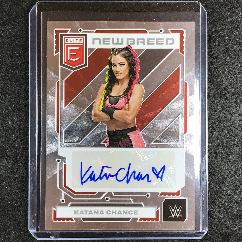 2023 Donruss Elite WWE Katana Chance New Breed Auto No Kch