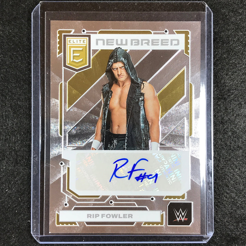 2023 Donruss Elite WWE Rip Fowler New Breed Auto #Rpf
