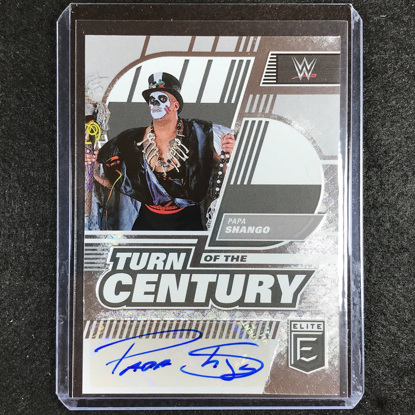 2023 Donruss Elite WWE Papa Shango Turn Of The Century Auto No Psh