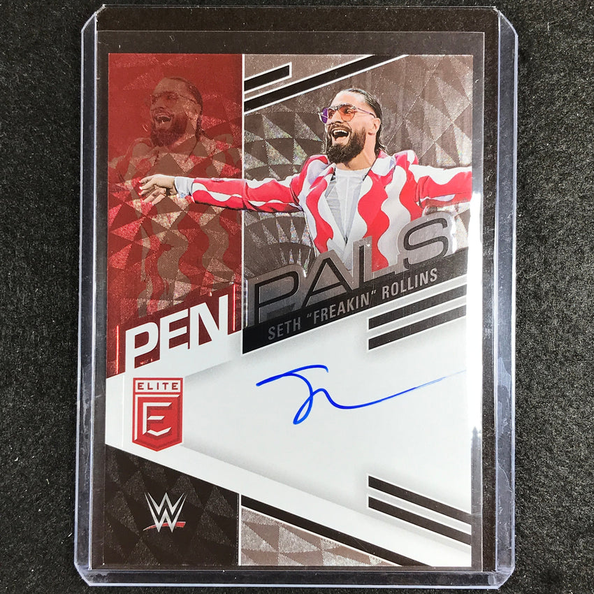 2023 Donruss Elite WWE Seth Freakin Rollins Pen Pals Auto No Sfr