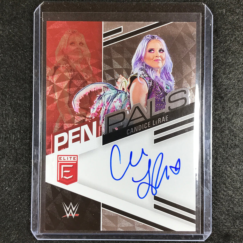 2023 Donruss Elite WWE Candice Lerae Pen Pals Auto No Clr A