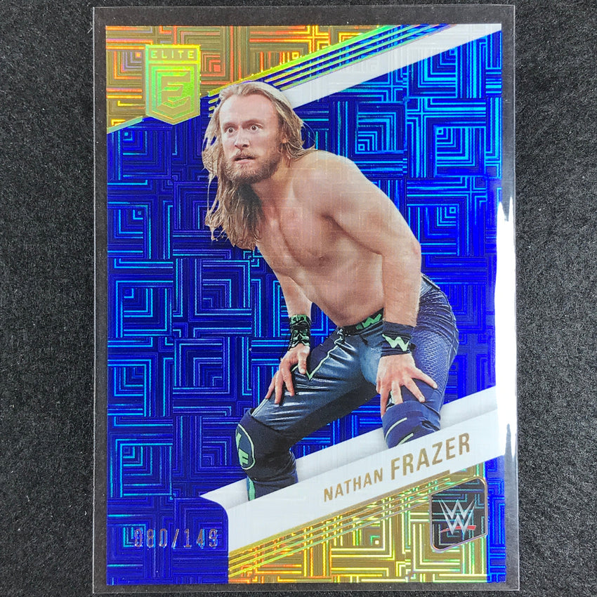 2023 Donruss Elite WWE Nathan Frazer Base Blue 80/149 #22