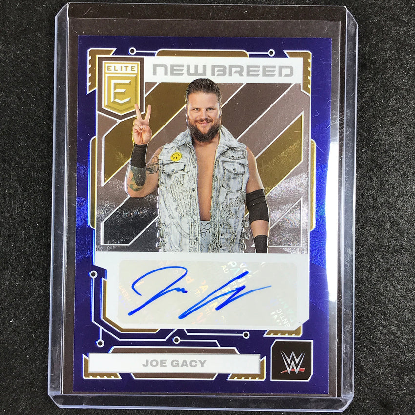 2023 Donruss Elite WWE Joe Gacy New Breed Auto Blue 22/25