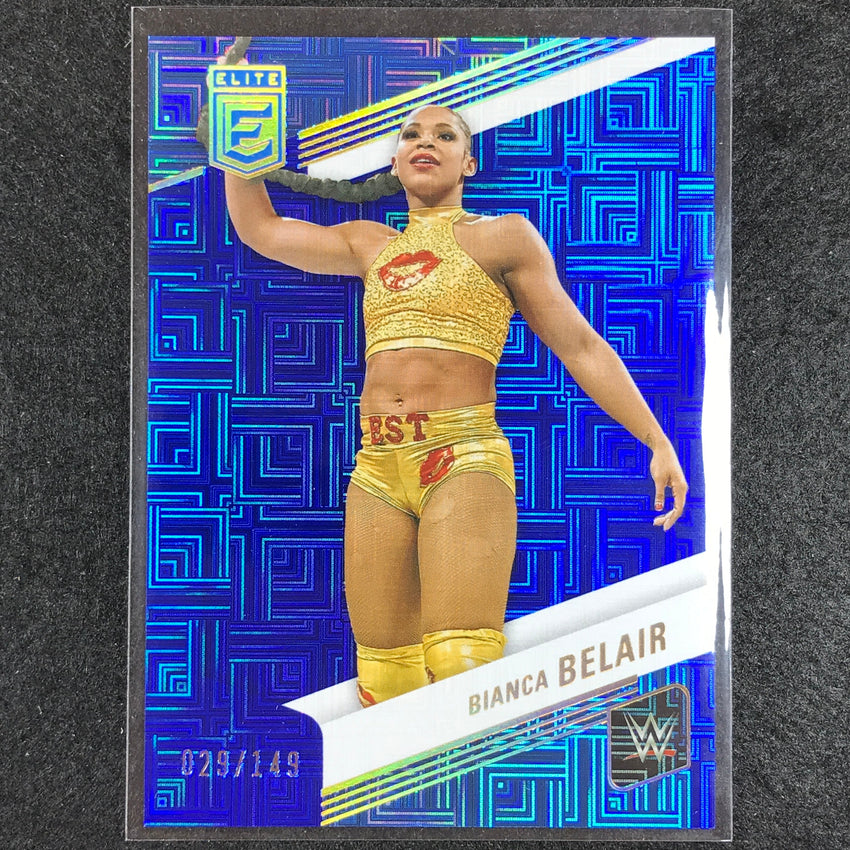 2023 Donruss Elite WWE Bianca Belair Base Blue 29/149 #26
