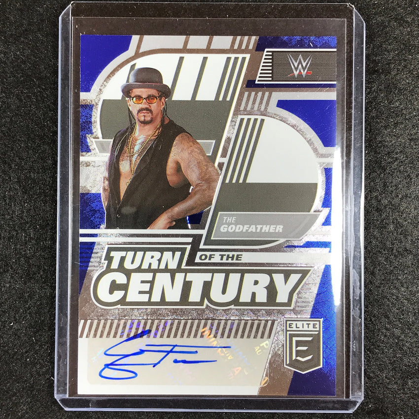 2023 Donruss Elite WWE The Godfather Turn Of The Century Blue 7/25