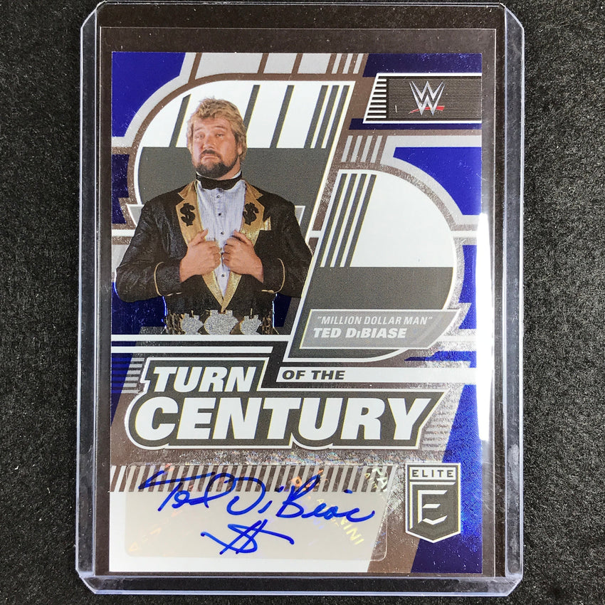 2023 Donruss Elite WWE Ted Dibiase Turn Of The Century Blue 18/25