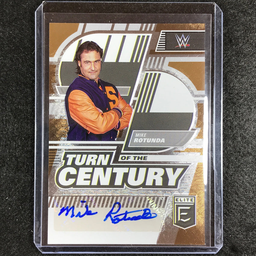 2023 Donruss Elite WWE Mike Rotunda Turn Of The Century Auto Gold 8/10