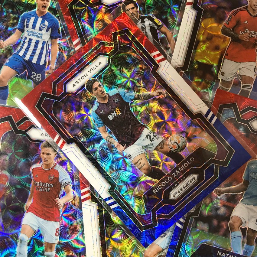 2023-24 Prizm Epl Nicolo Zaniolo Choice Red White Blue #115