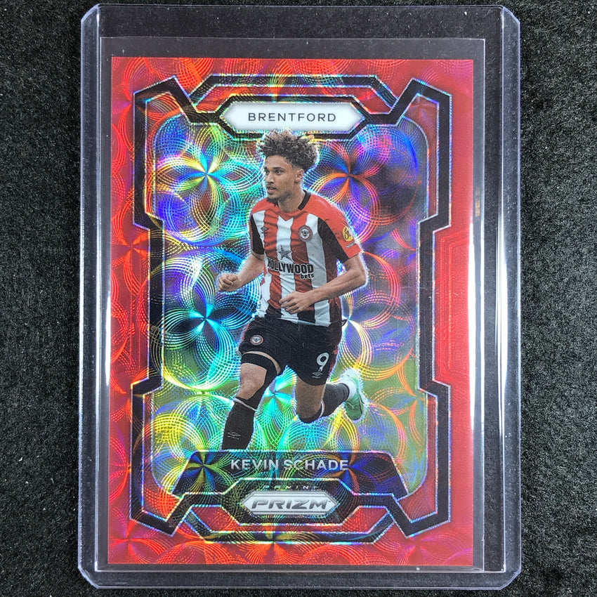2023-24 Prizm Epl Kevin Schade Choice Red 10/30 No 140